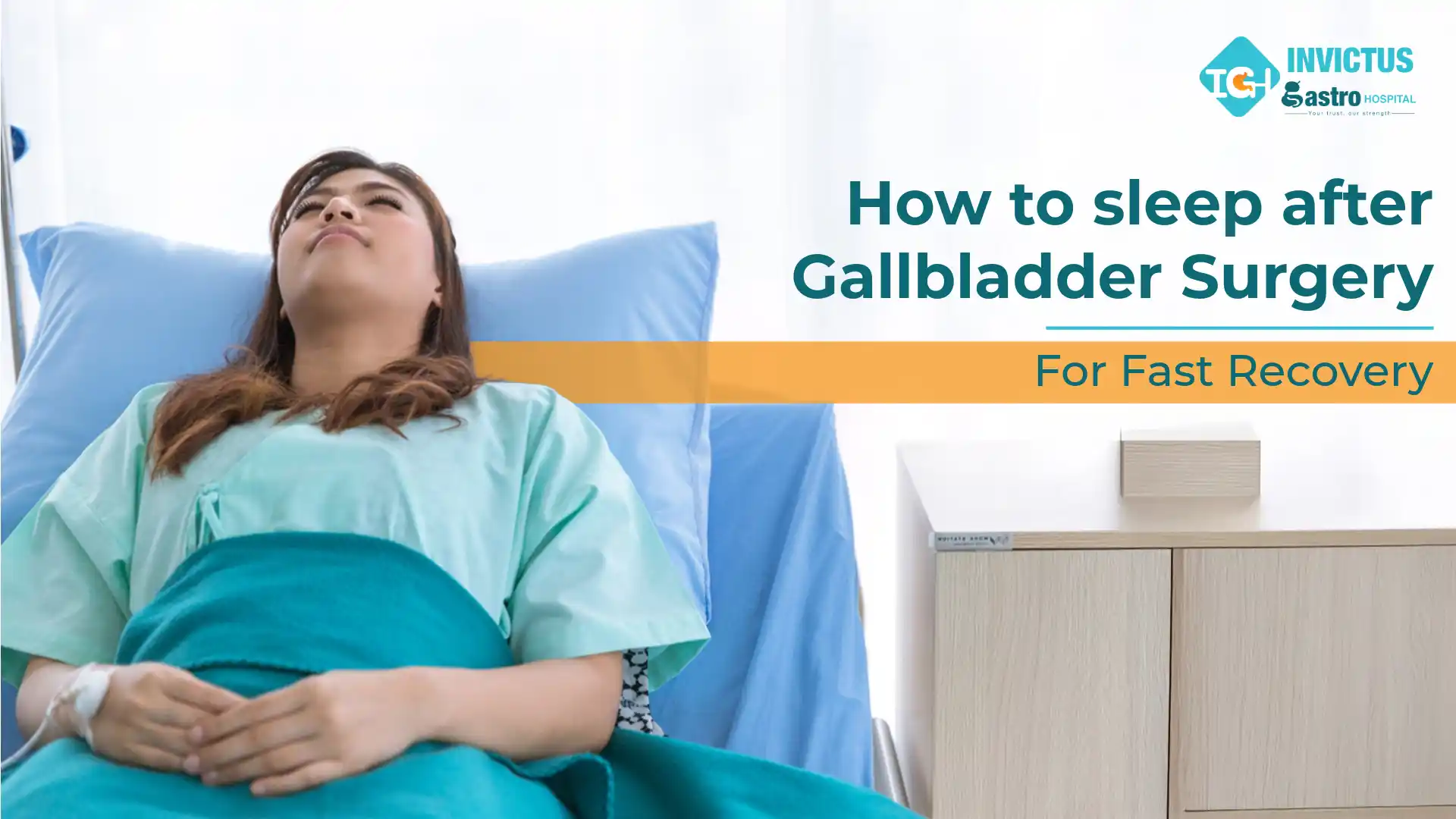 gallbladder surgery sleeping tips for recovery