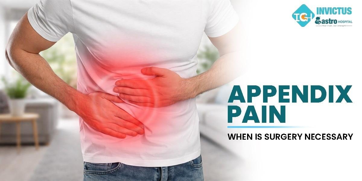 How do I know if I need surgery for my appendix